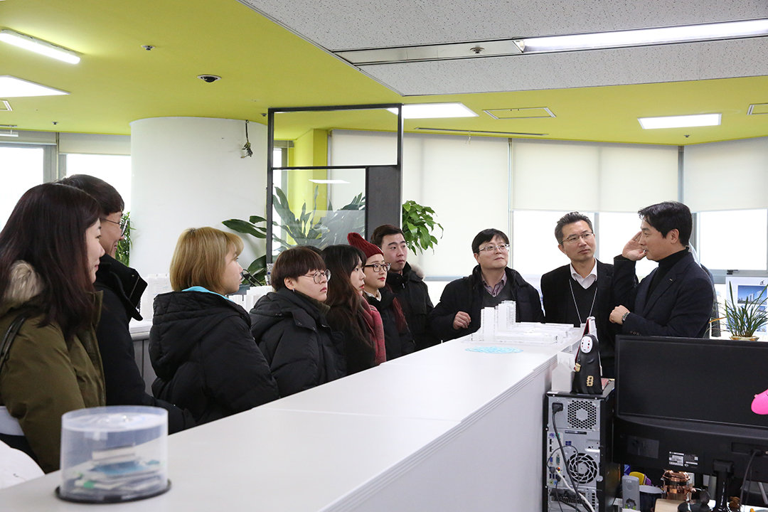인하공업전문대학 건축과, 정림건축 방문 2